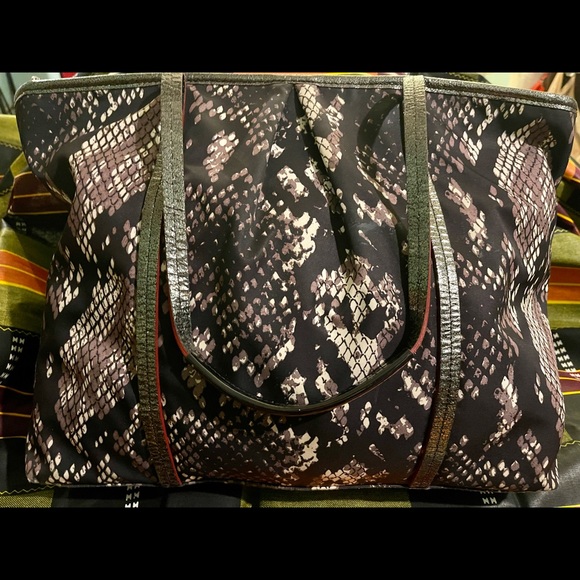 Brighton Snake-Print Tote Bag - Picture 5 of 8